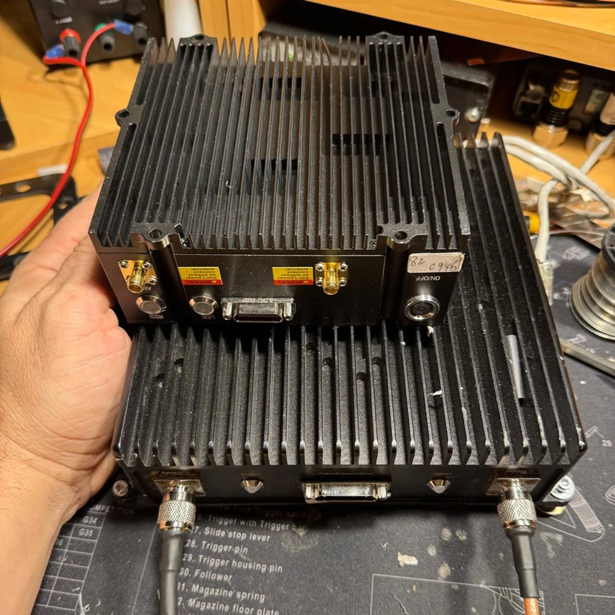 A MESH modem from a Russian drone