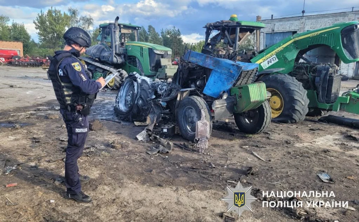 наслідки атаки на Київщину 5 вересня, фото поліції