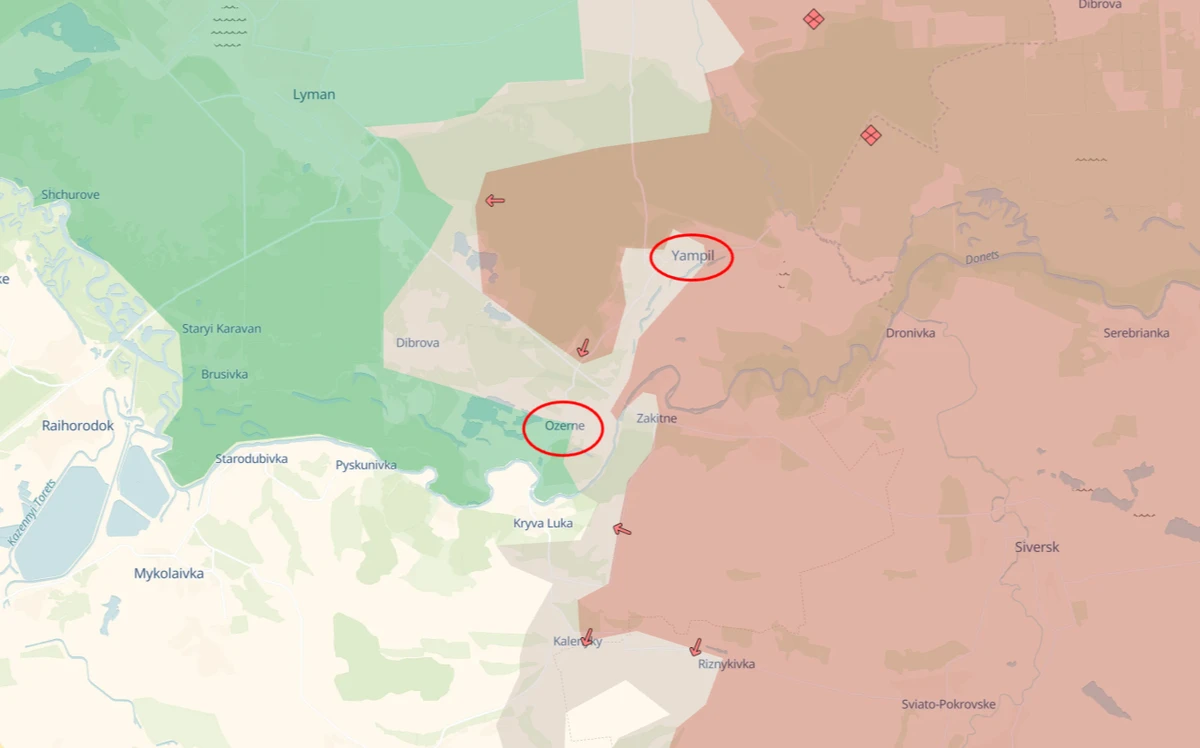 Yampil and Ozerne