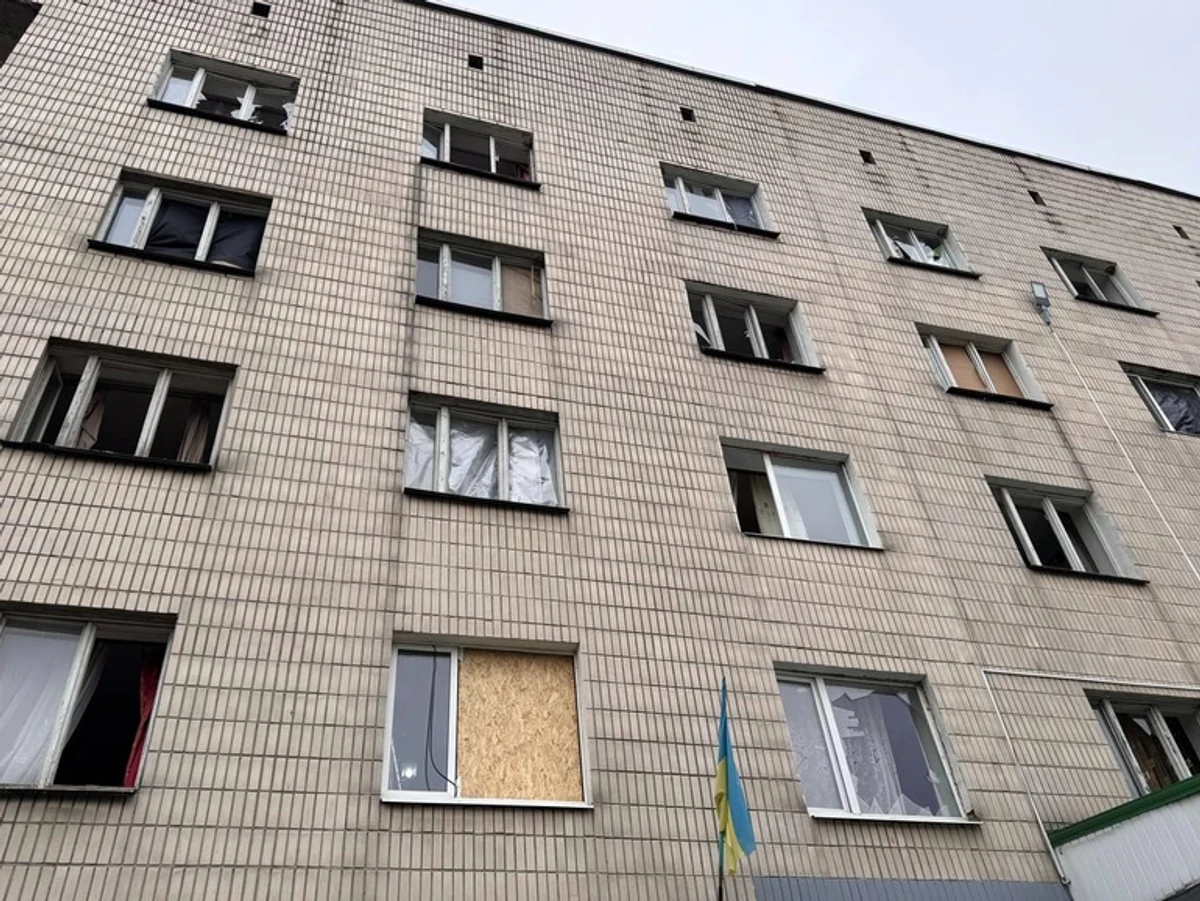 University hall of residence damaged