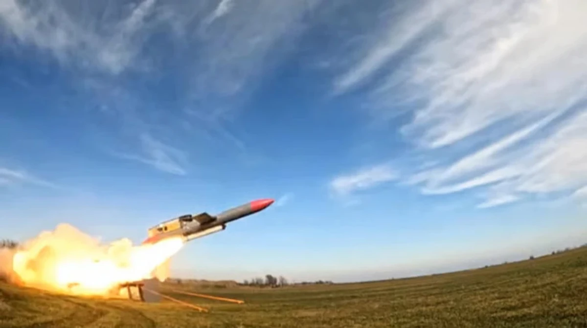 A Flamingo missile launch.