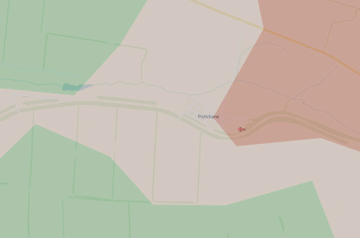 Pishchane on the map.