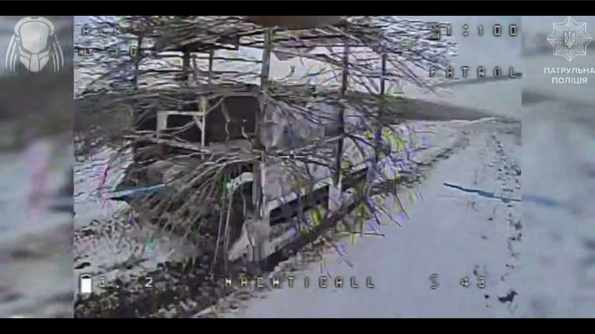 A Kurier robot equipped with an anti-drone cage.