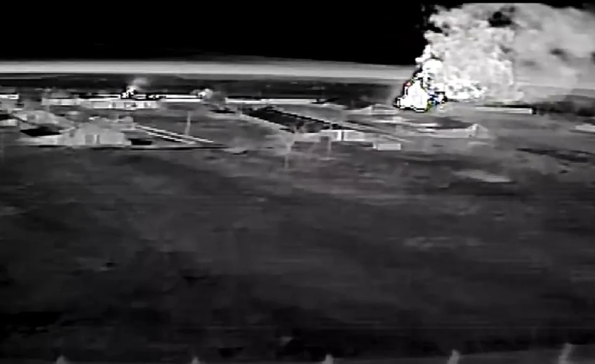 The site of the attack.