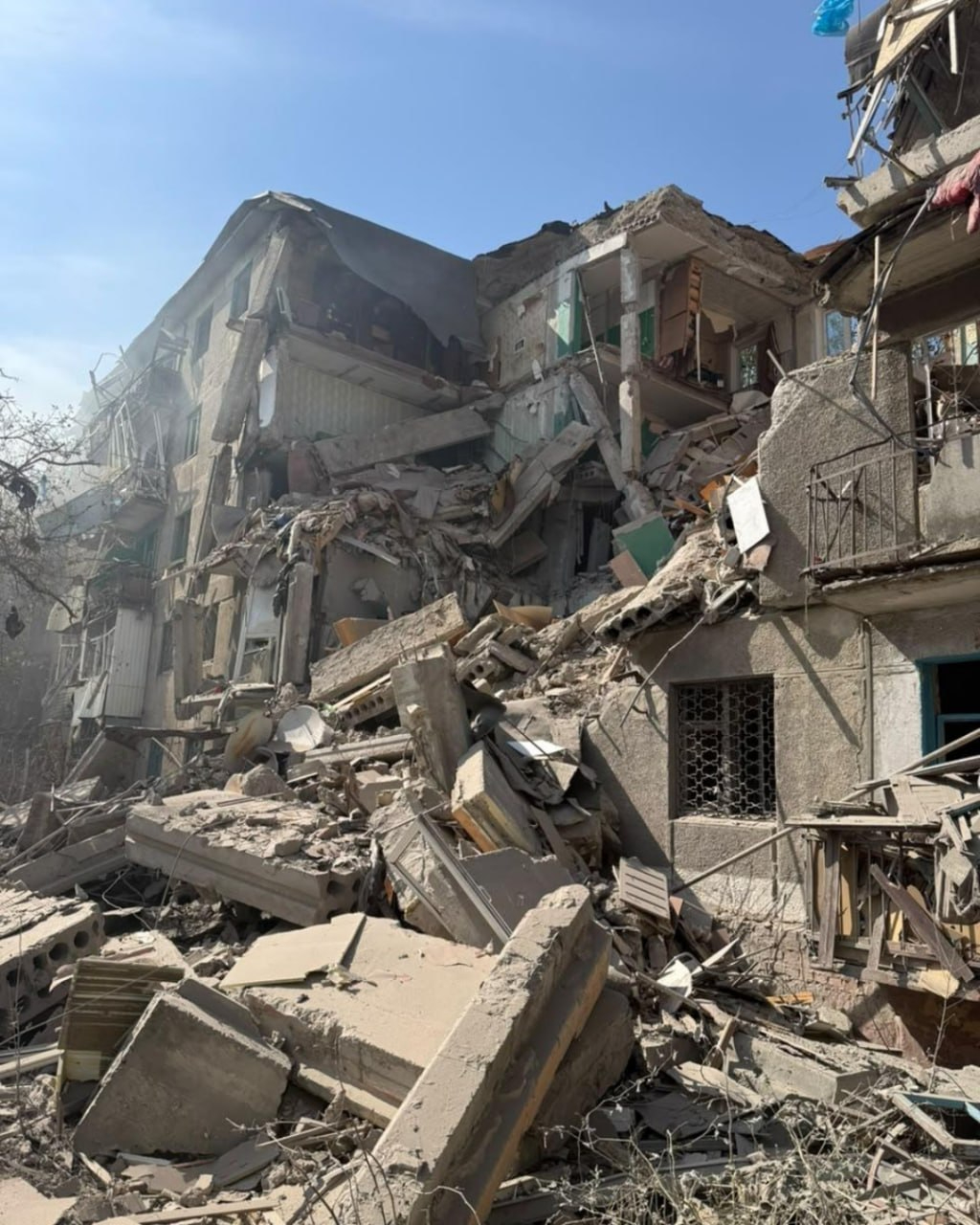 Aftermath of Russian strikes on Kramatorsk September 13 2026