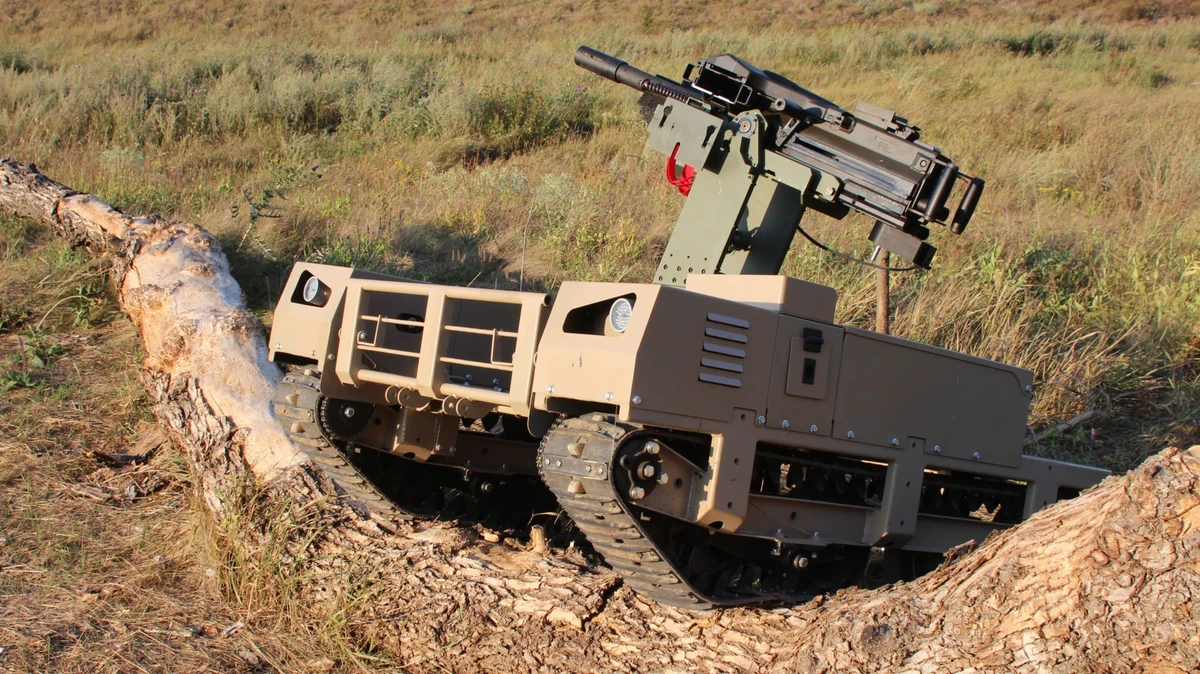 A TerMIT UGV with a Buria turret