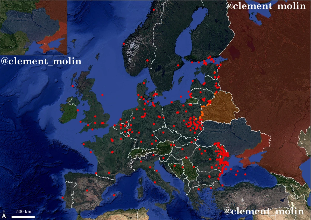 The Russian sabotage campaign