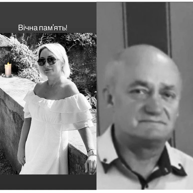 Oksana Tsiapalo and Ihor Nespliak.