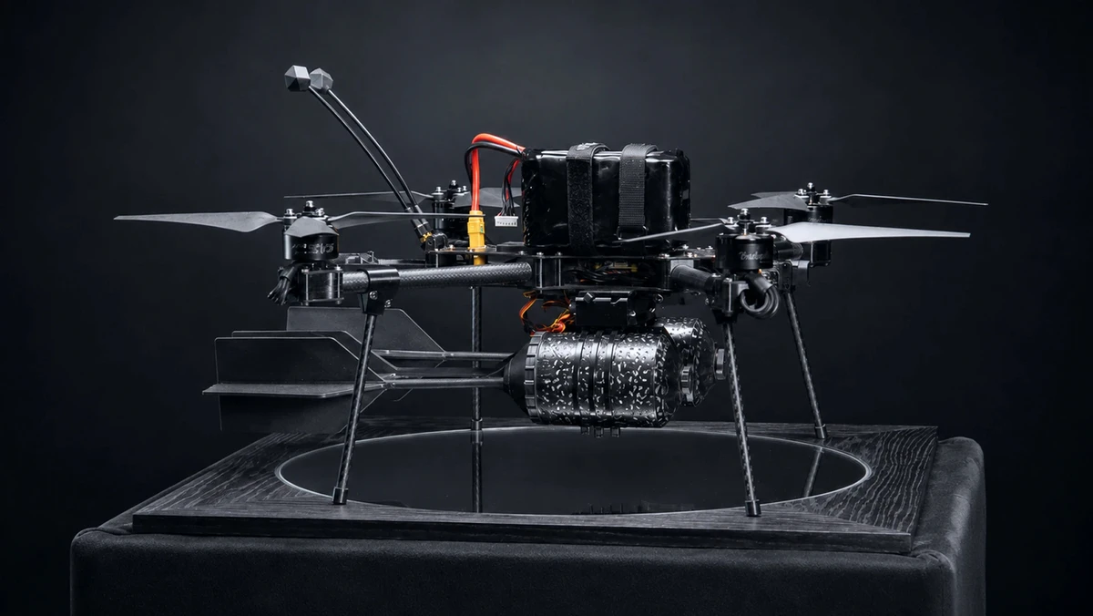 The upgraded UAV can carry up to 4 kg of payload