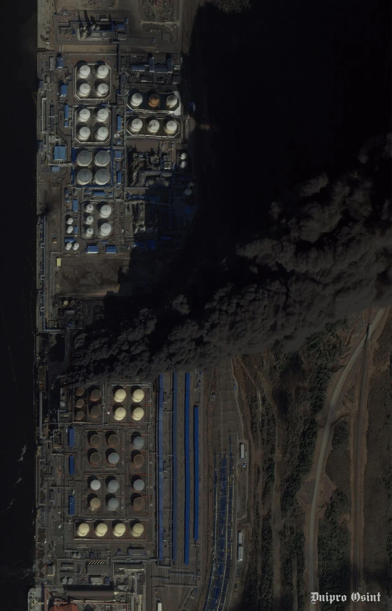 The Ust-Luga Oil terminal