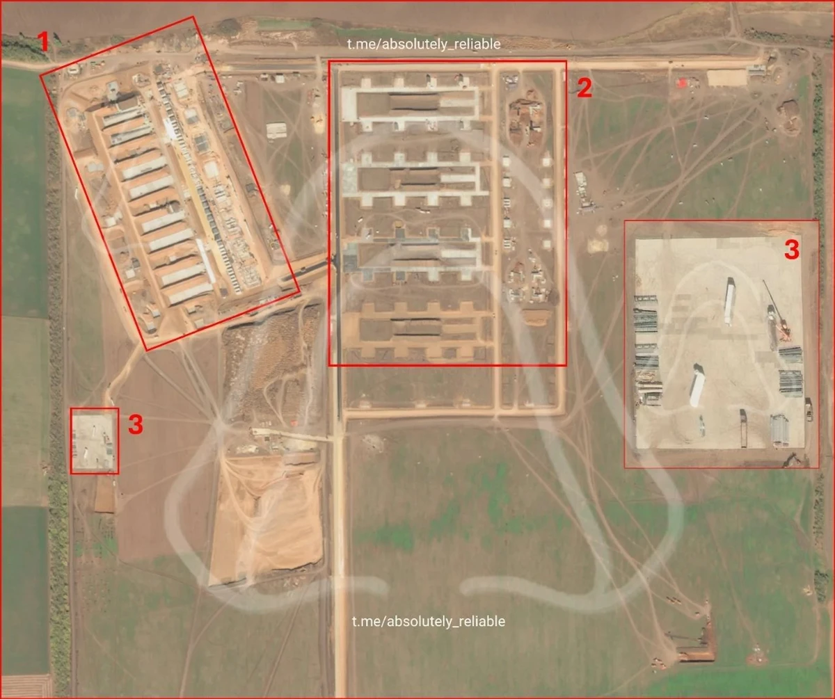The new Millerovo drone launch site