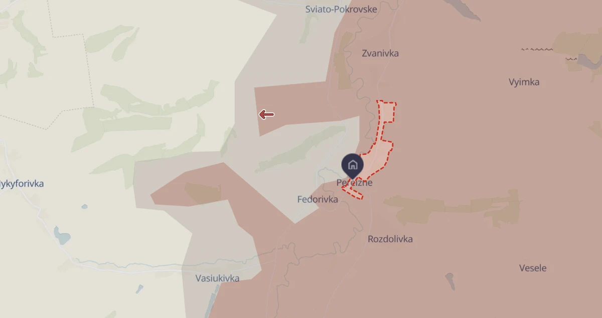 The village of Pereizne