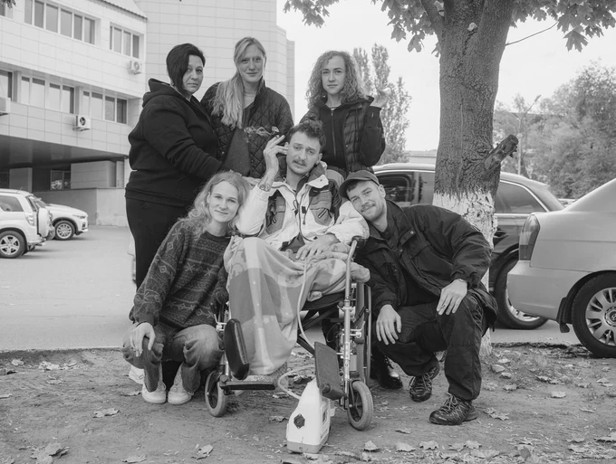 Heorhii Ivanchenko and friends. Photo: Heorhii Ivanchenko on Facebook