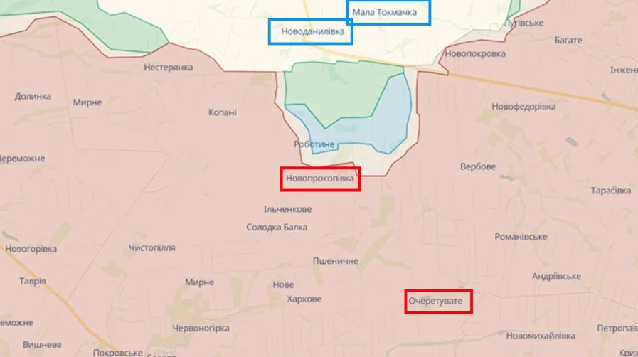 Так виглядала розстановка сил після звільнення Роботиного