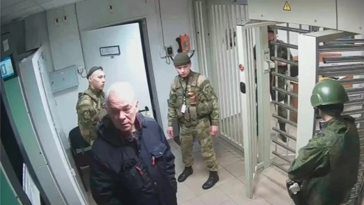 Микола Мулюкін під час окупації ЧАЕС