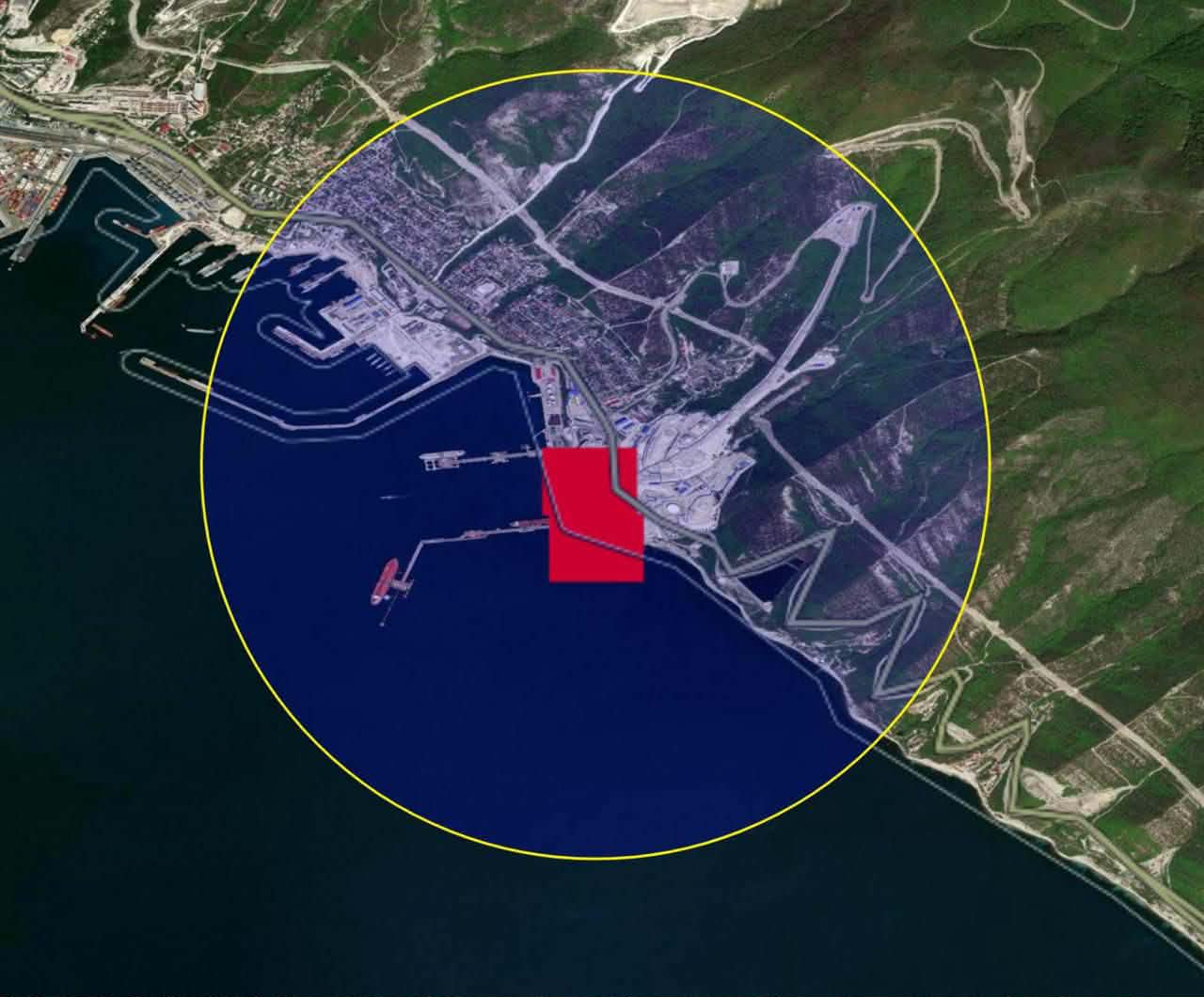 Ukrainian drones behind strike that caused conflagration at oil terminal at Novorossiysk port