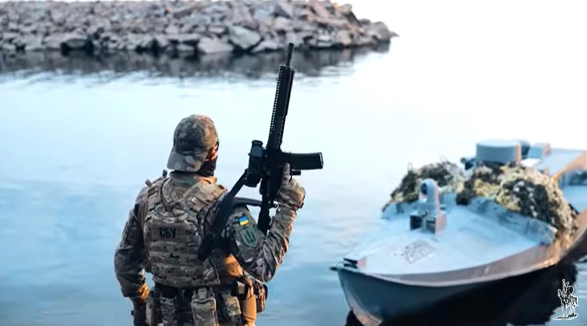 Український морський дрон Sea Baby