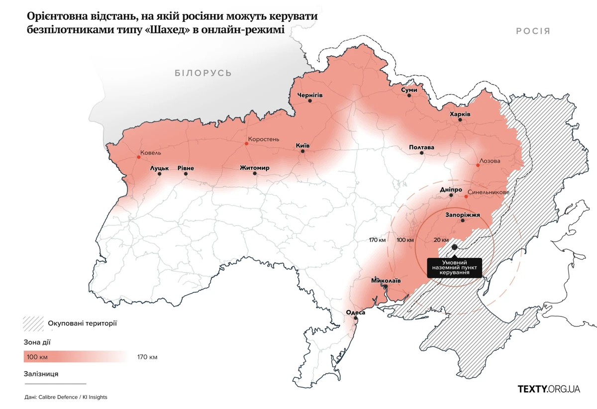 Інфографіка: Тексти, дані Calibre Defence / KI Insights