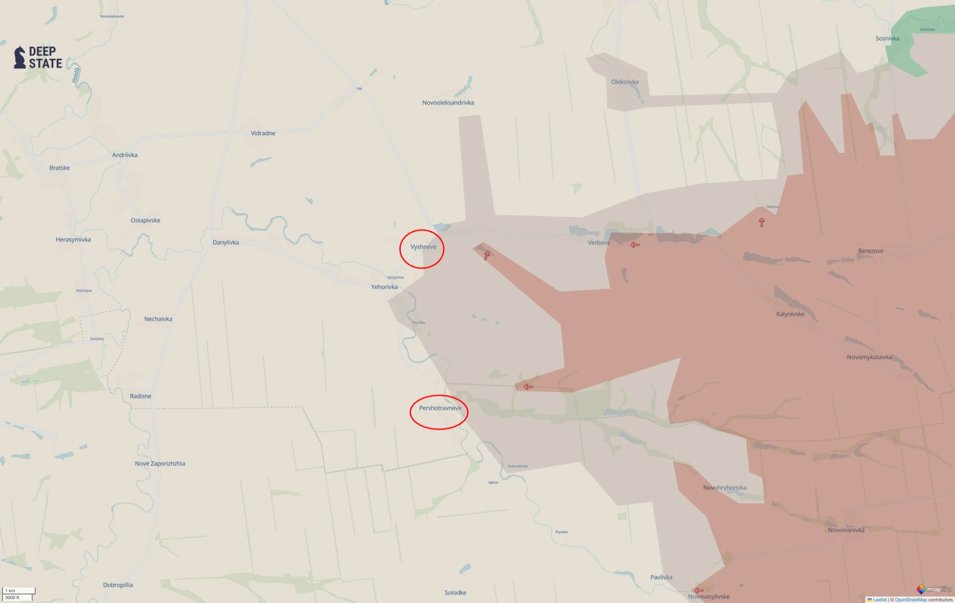 Vyshneve and Zlahoda.