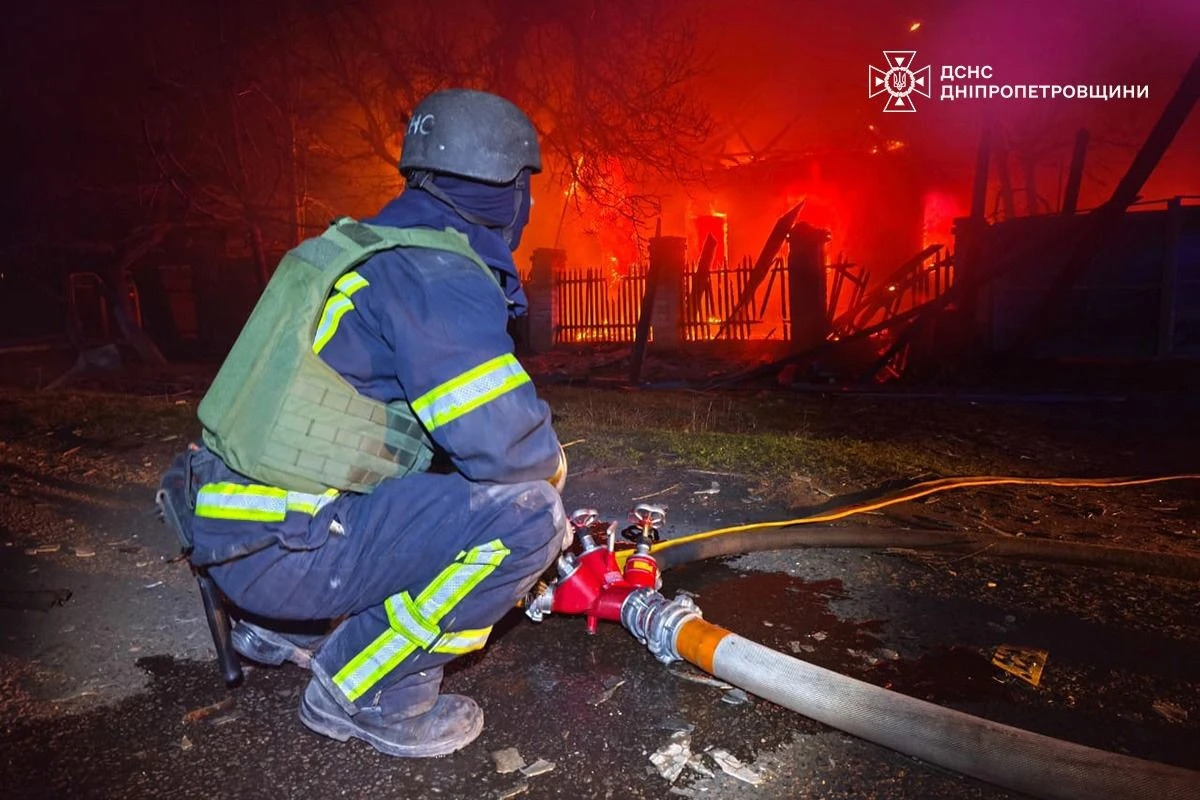 First responders deal with the aftermath of the attack.