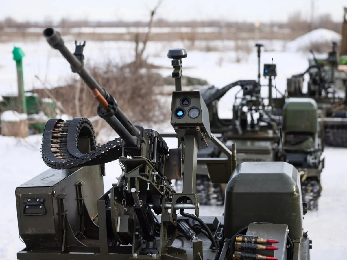 Kurier ground robotic system.