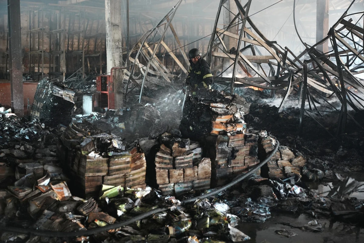 A Russian drone strike on Ranok’s warehouse destroyed 10 million books, including school textbooks for fourth- and ninth-grade pupils
