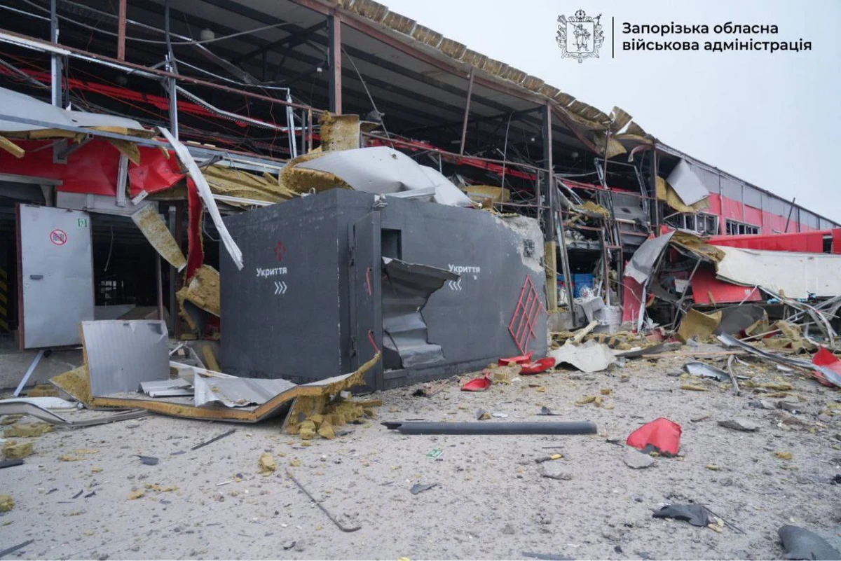 Фото Запорізької ОВА з місця події