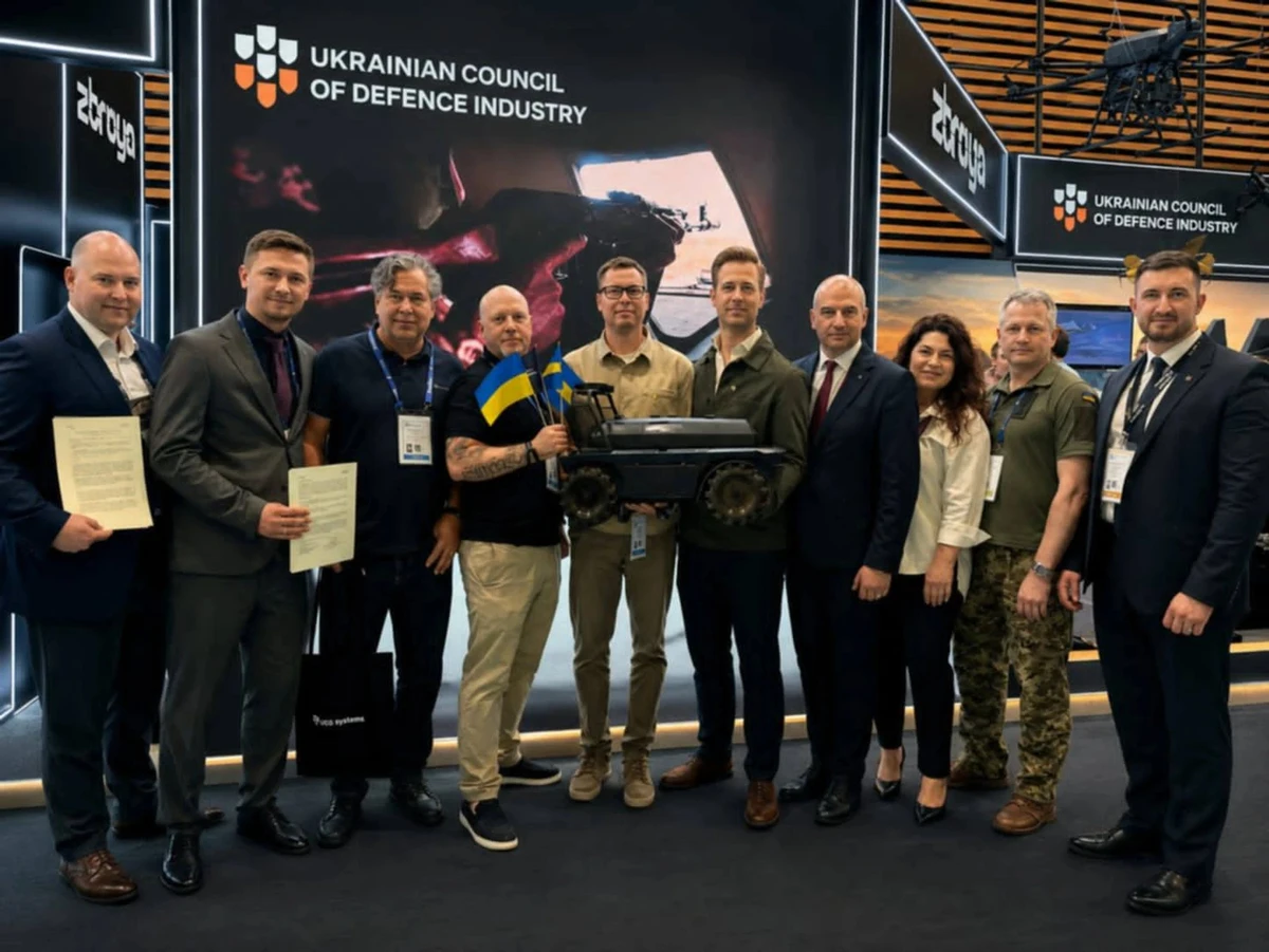 Ukraine's AIDronesUA and Sweden's Njord Technology AB