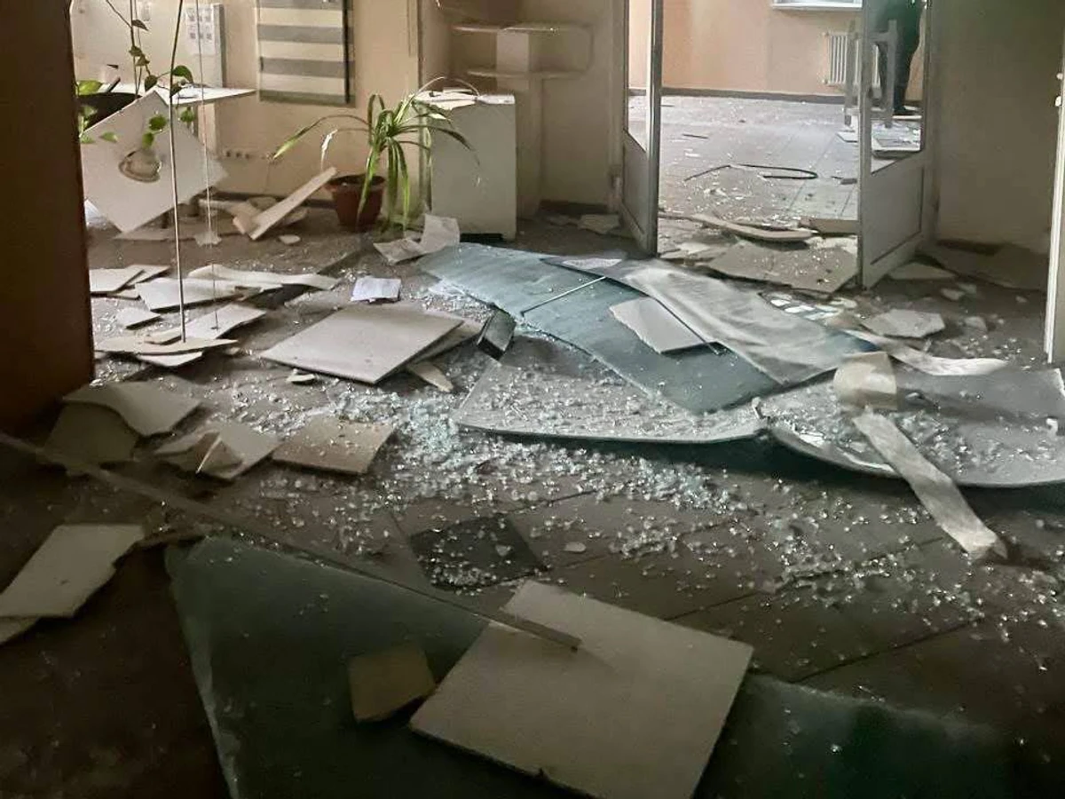 The aftermath of the attack
