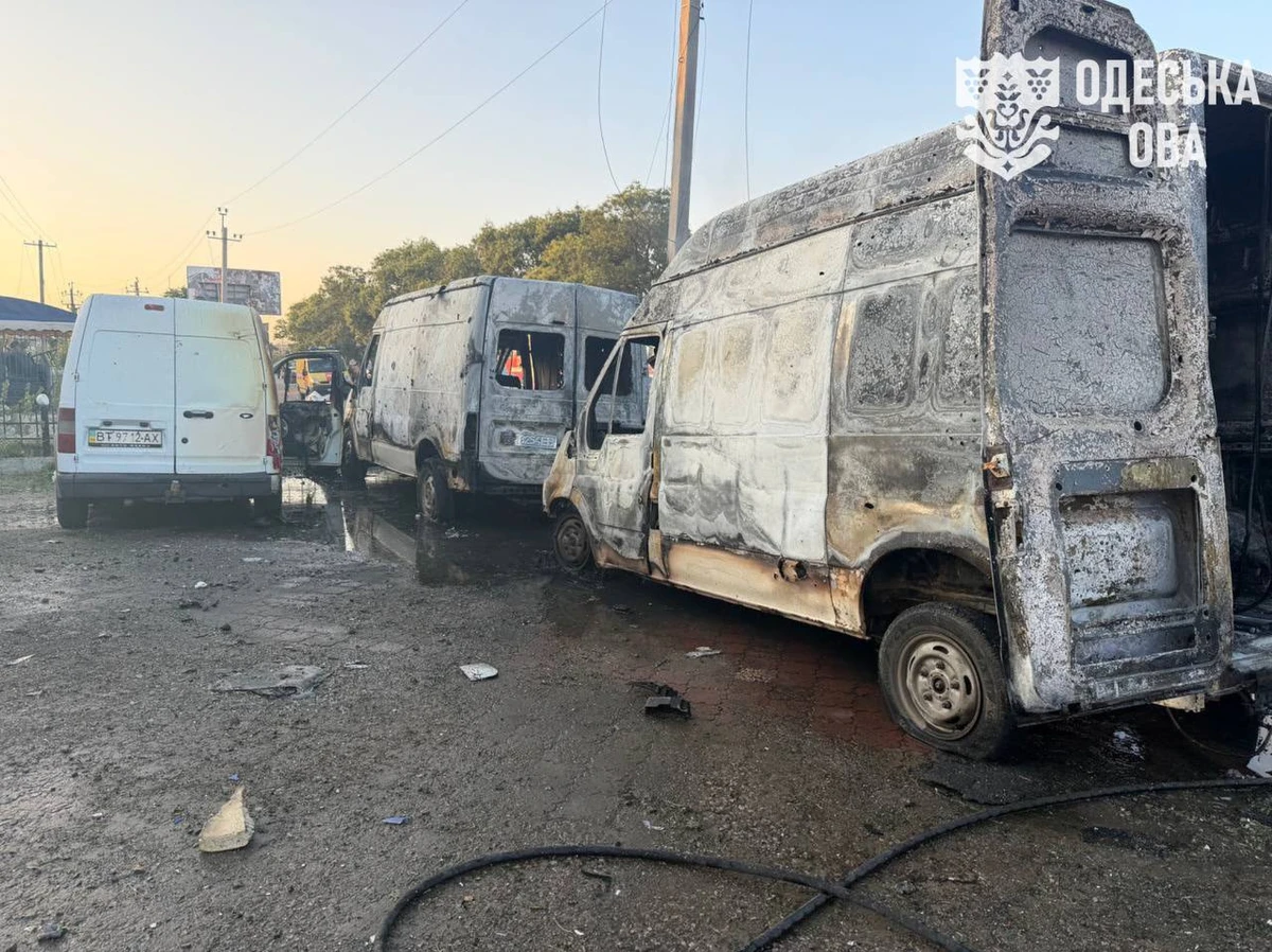 Damaged vehicles