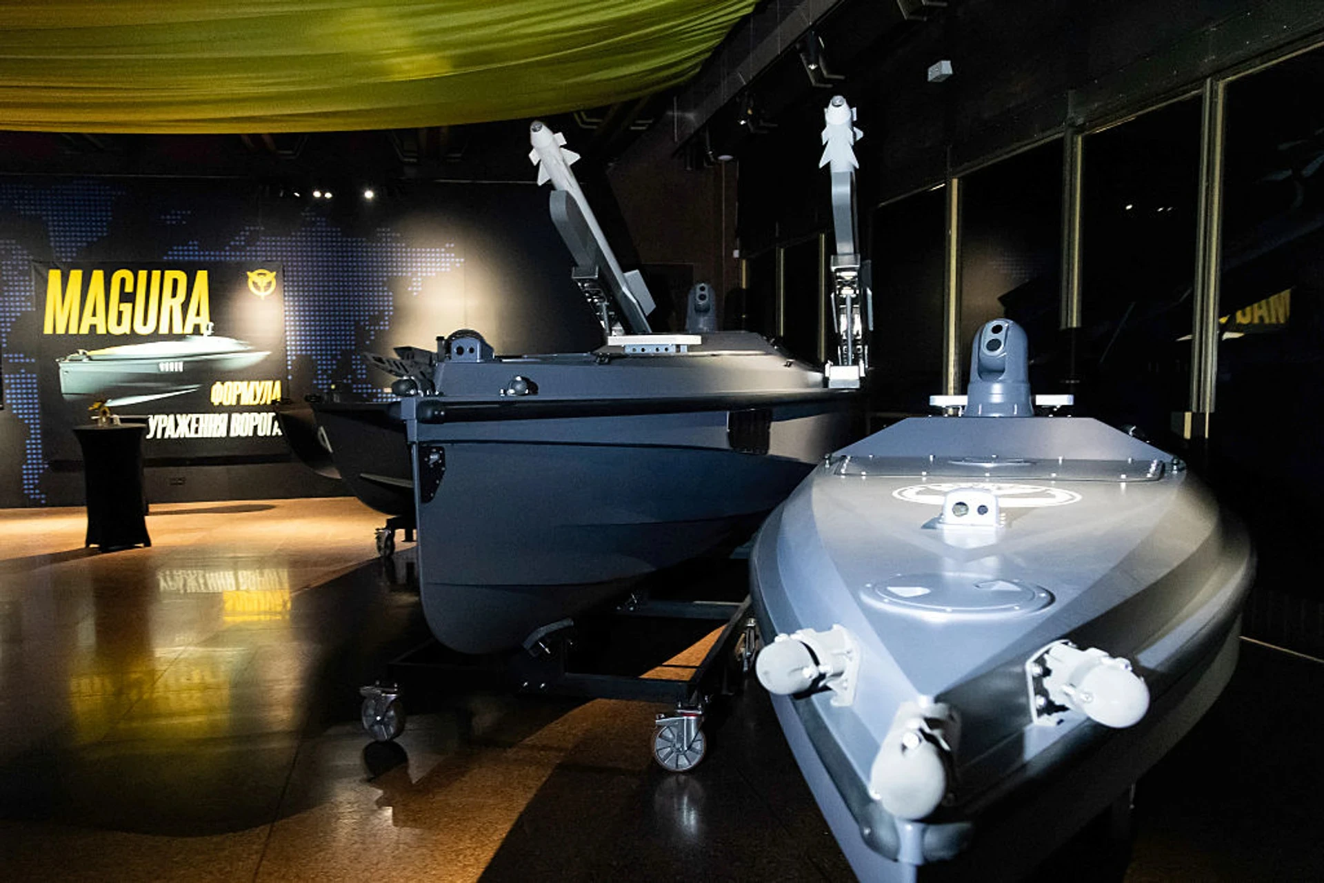 Ukrainian Magura naval drones.