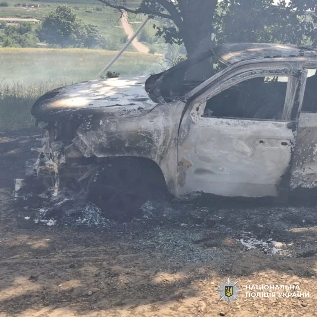 атаковане авто, фото поліції