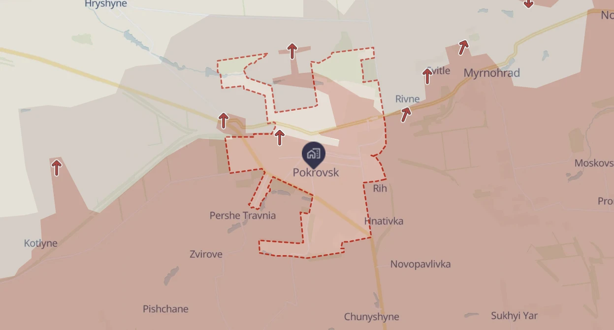 The situation in Vovchansk as of 10 January