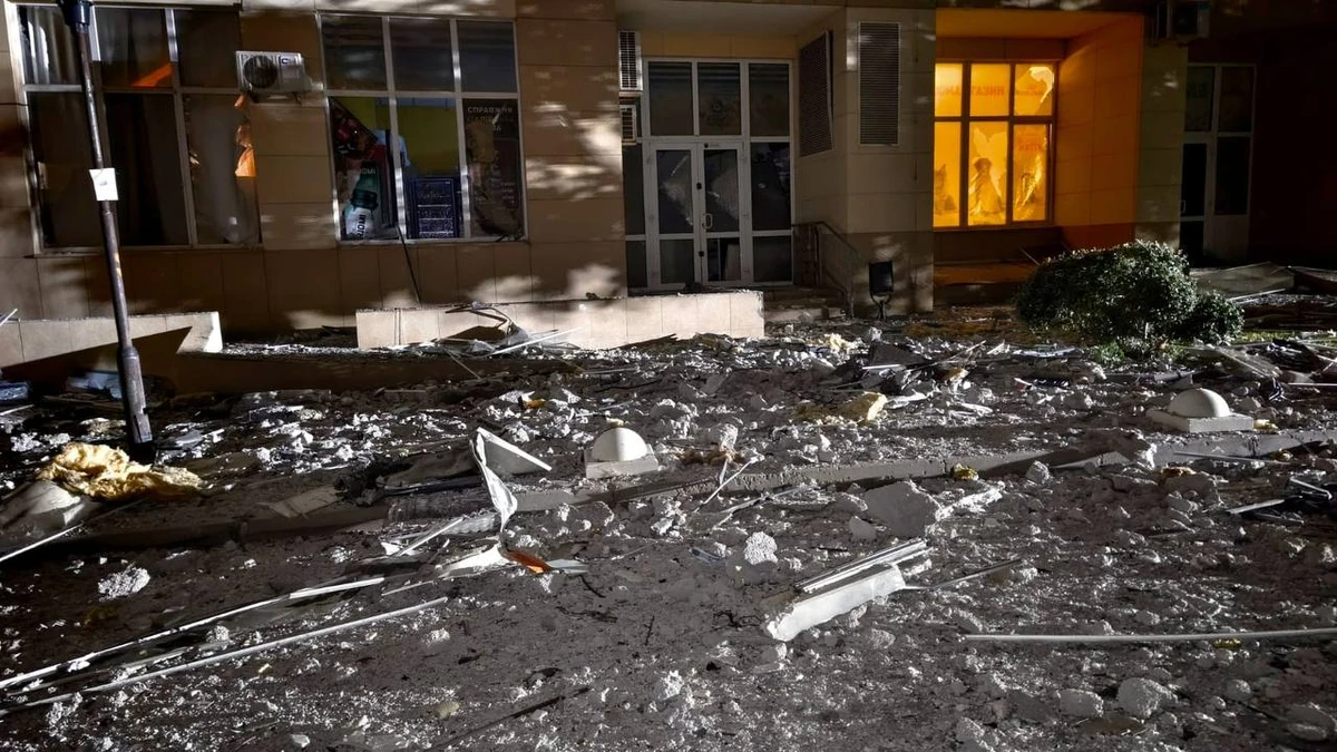 Damage caused by the Russians