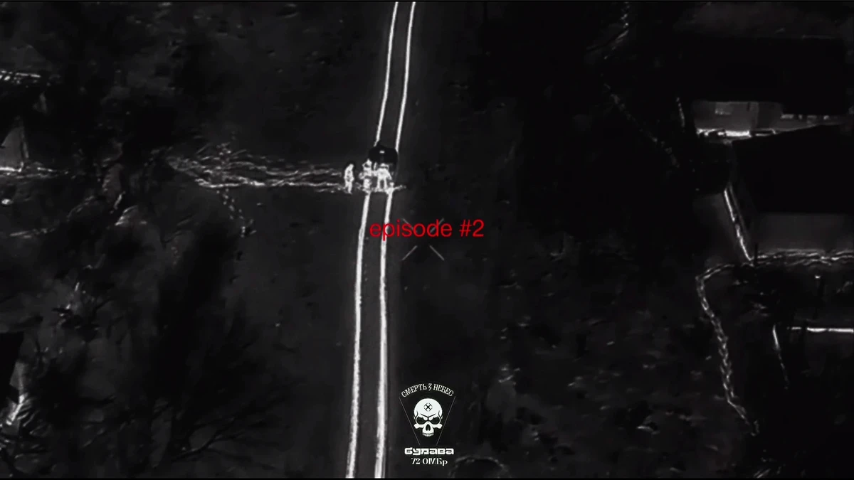 UGV moving during night-time