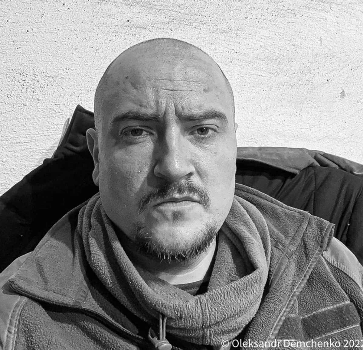 Oleksandr Demchenko is a military anaesthesiologist