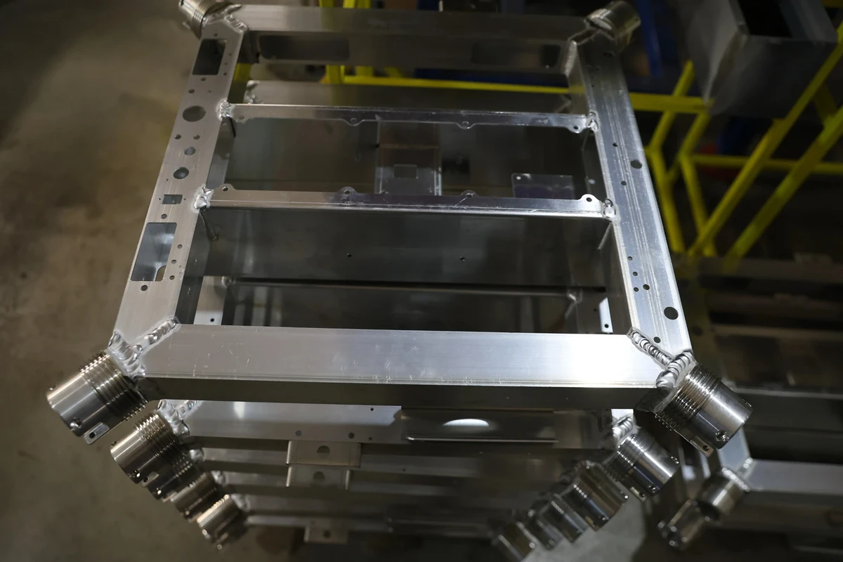 Unassembled drone frames