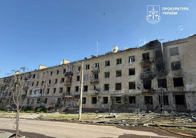 The aftermath of the attack