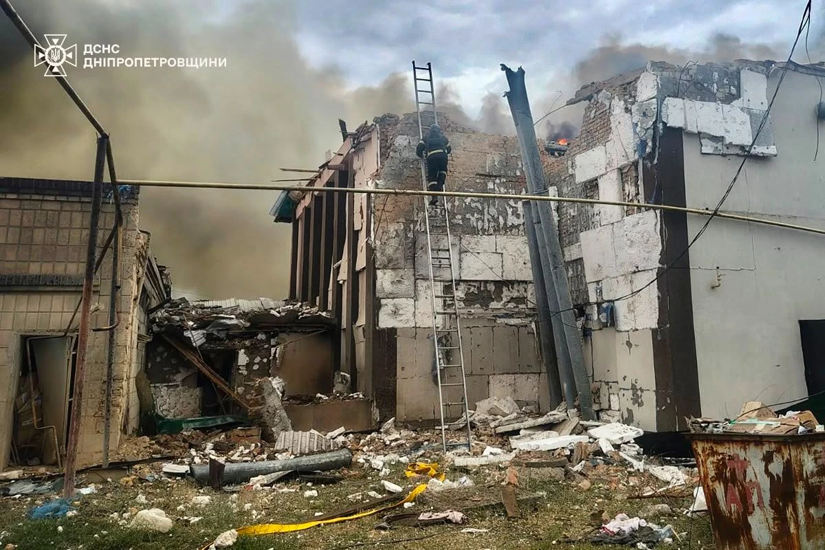 The aftermath of the attack