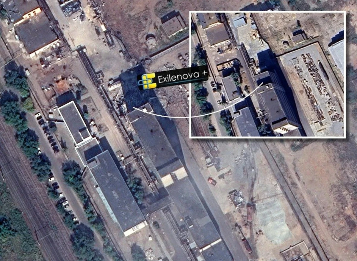 The consequences of the FP-5 Flamingo missile strike on the plant in Volgograd
