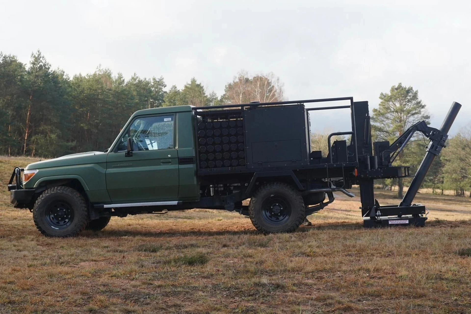 NTGS mobile mortar system