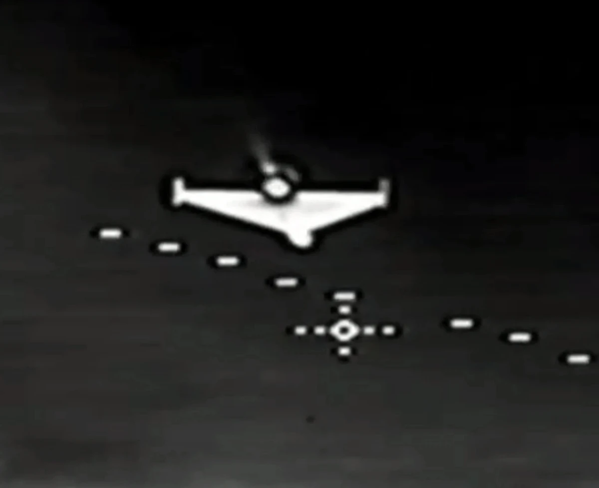 Geran-3 in the sights of an interceptor drone