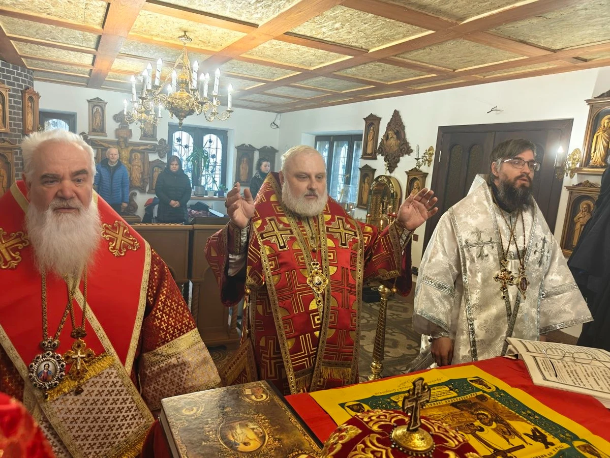 Патриарх Киевский в своем кафедральном храме