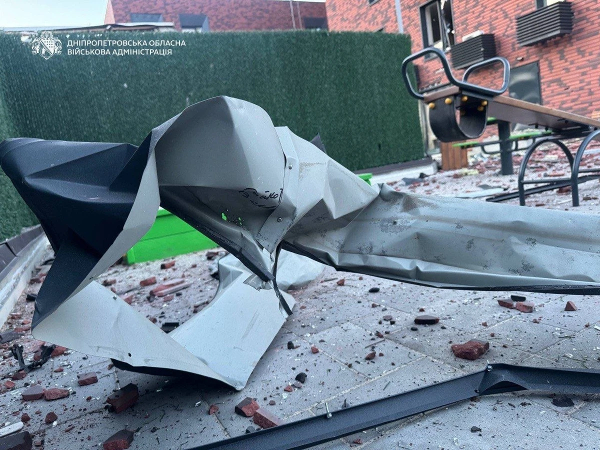 The scene of the strike