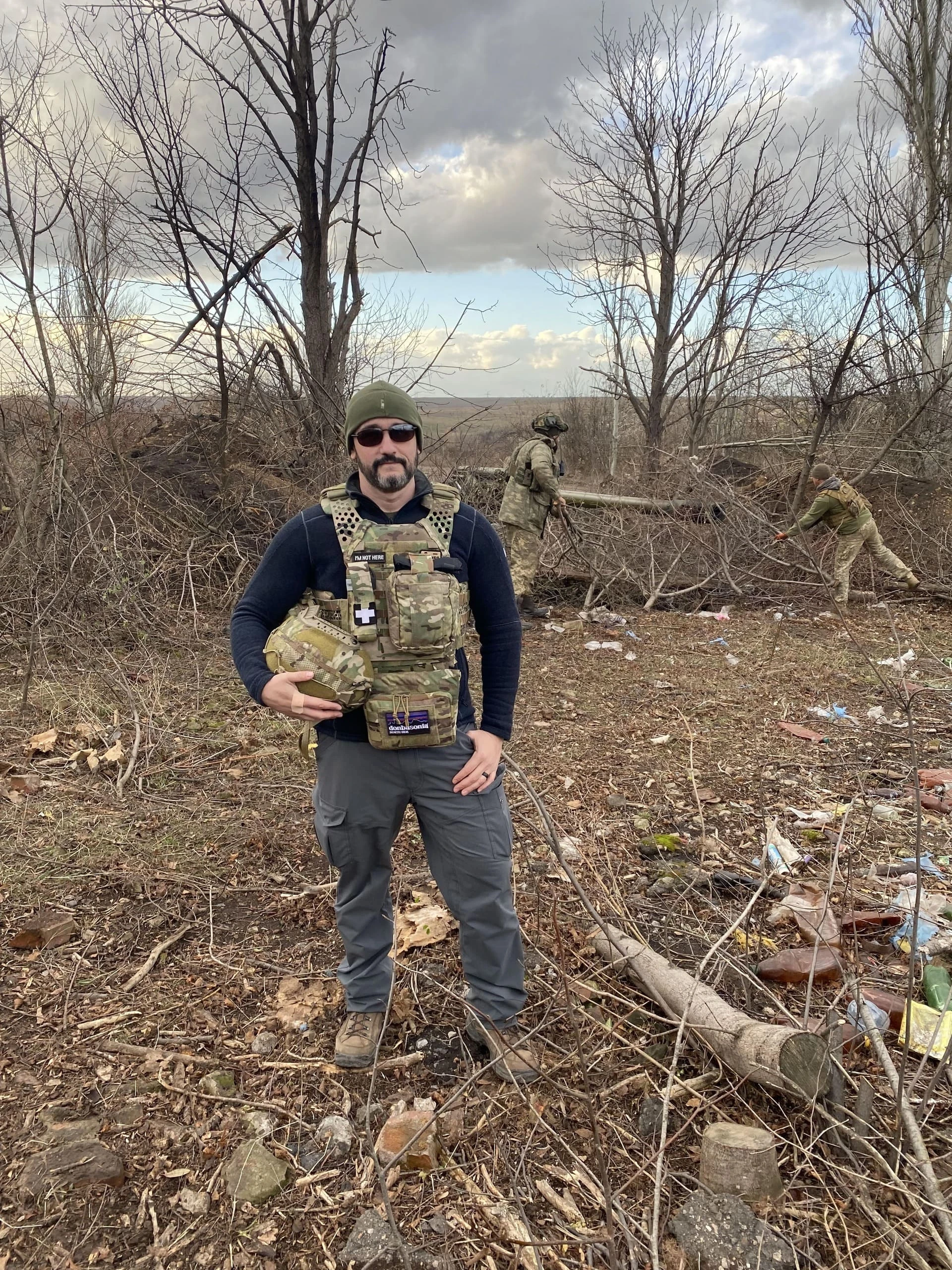 В посадках под Бахмутом, ноябрь 2023-го