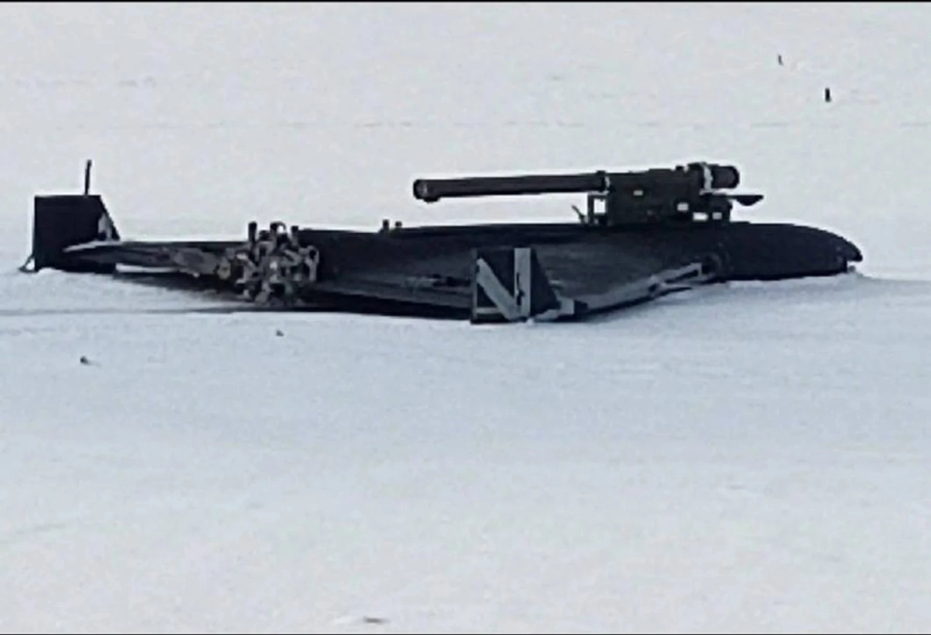 Russian Shahed-type drone with a MANPADS, 4 January 2026.