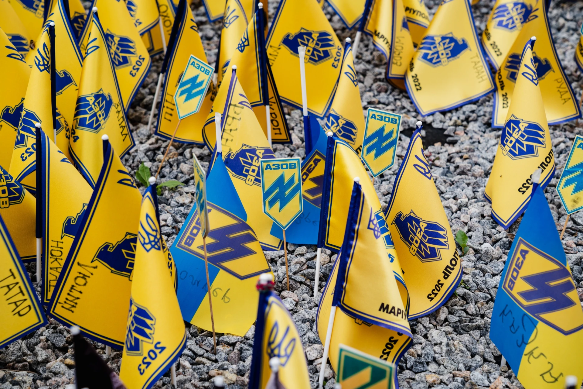 Independence Square Azov Mariupol Memorial. Photo: Natalie Berry