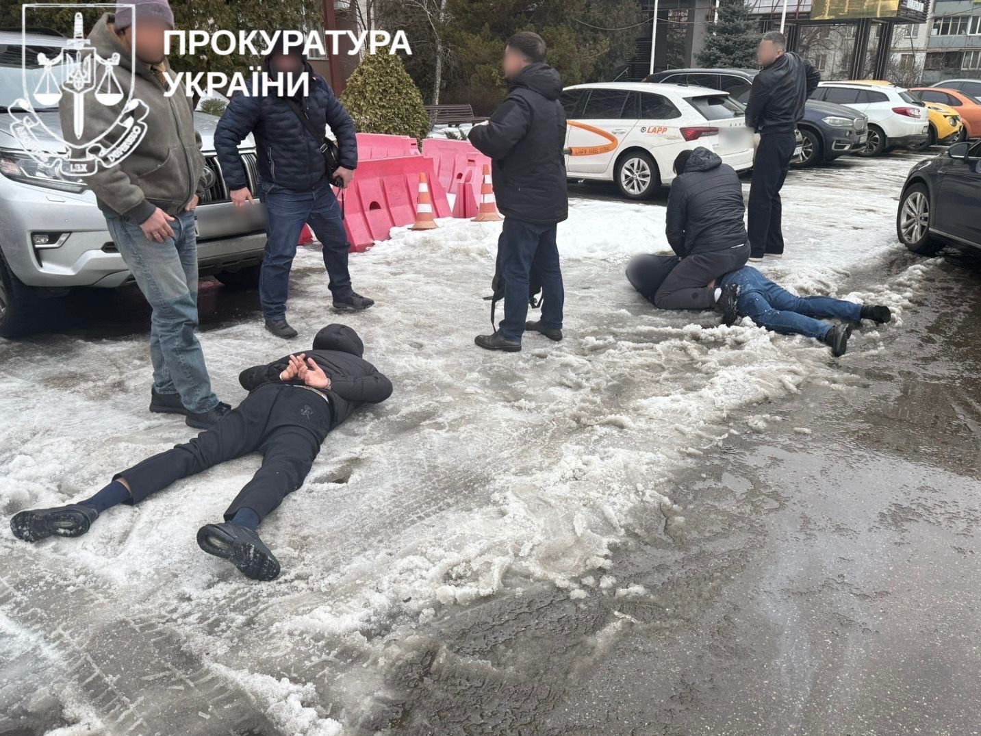 Задержание подозреваемых