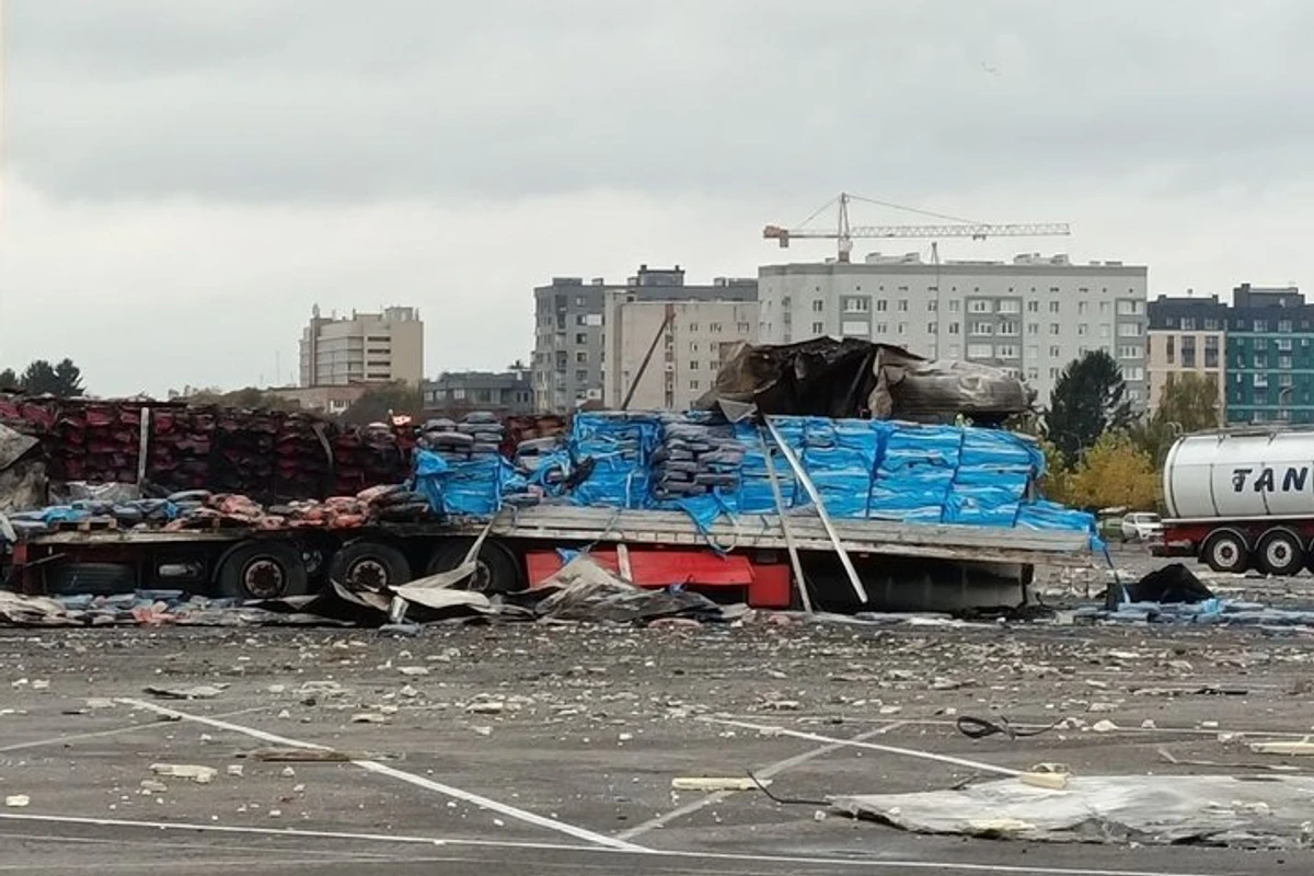 Последствия атаки на Луцк 21 октября