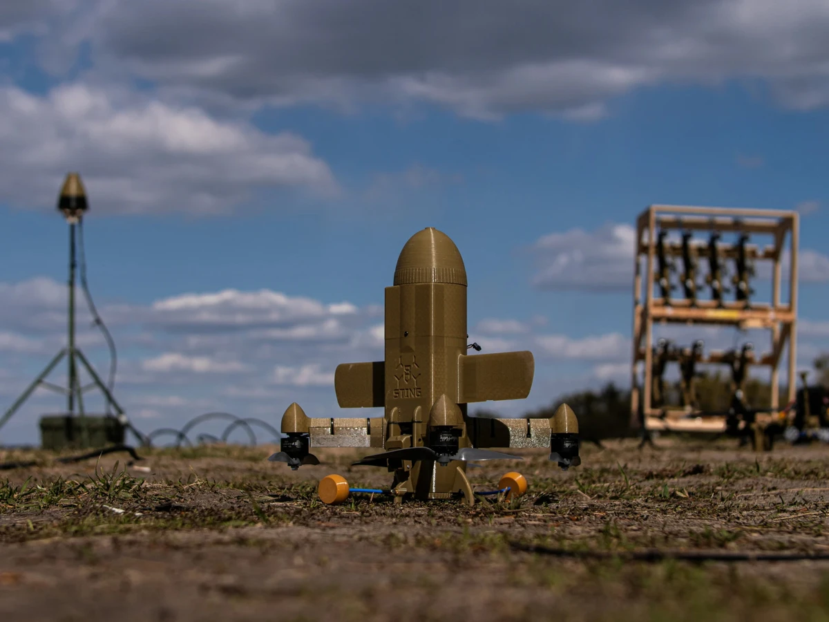A Sting interceptor drone